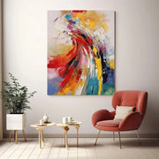 Handmade Oil Painting Canvas Wall Art Decoration Hand Painted Modern Abstract For Living Room Home Decor No Frame